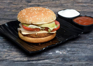 Paneer Tikki Burger