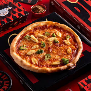 Jain Brocolli Pizza