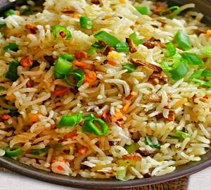 Burnt Garlic Egg Fried Rice