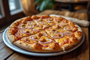 Chicken Cheese Pizza