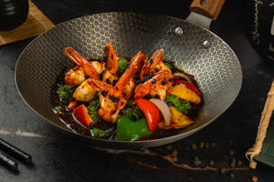 Black Bean Prawn