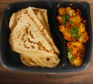Parantha [2 pieces] aaloo sabzi