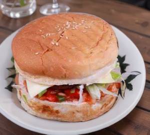 1 mexican chicken   burger 1 avacado shake