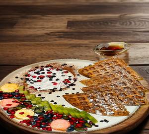 Sparkling Vanilla Waffles
