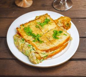 Bread omlette
