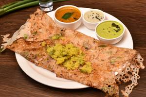 Onion Rava Masala Dosa  