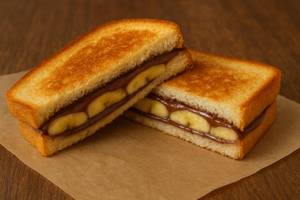 Classic Nutella & Banana Toast