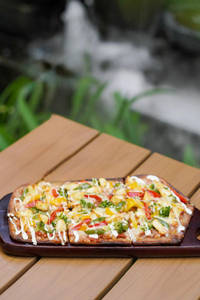 Veggie Harvest Pizza - Koya Style