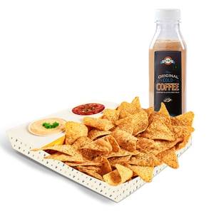 Nachos Large + Cold Coffee