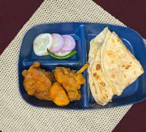 3 Paratha with Chicken Kasha (2 pcs)