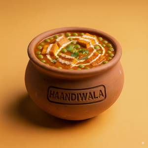 Matar Paneer Handi
