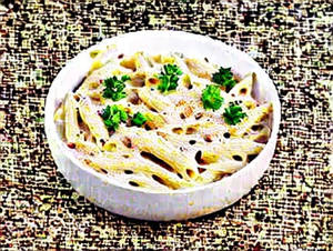 Chicken Cheese Pasta
