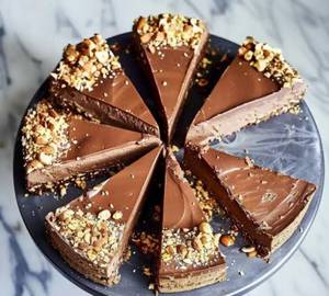 Hazelnut cheesecake