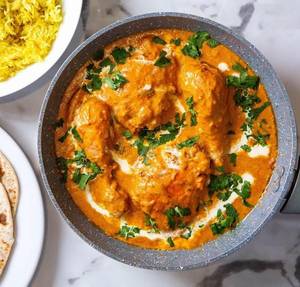 Butter chicken with bone