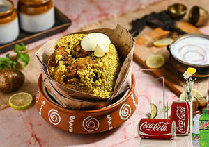 Donne Chicken Biryani [2 Pieces] + 1 Cold Drinks