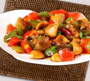 Mushroom Chilli