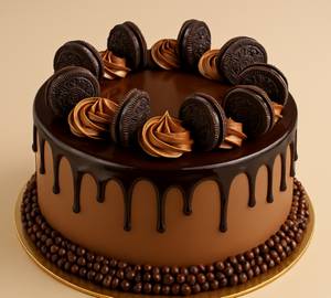 Eggless Choco Oreo Cake