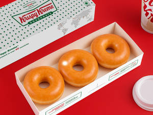 Original Glazed Doughnuts - Box Of 3