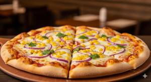Onion Corn Pizza