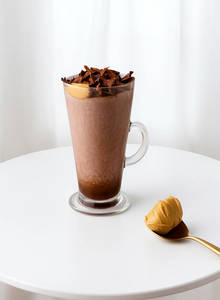 Belgian Chocolate Peanut Butter Milkshake