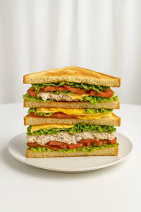 Smoky Bbq Chicken Grilled Cheese Club Sandwich