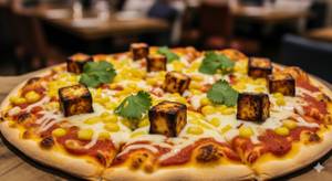 Corn Paneer Pizza