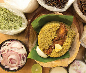 Chicken Donne Leg Piece Biryani