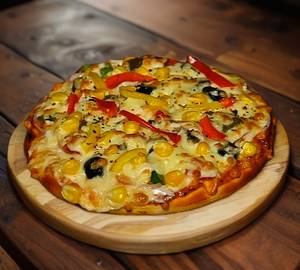 Tandoori Paneer Pizza [ 6 Inches 4 Slices ]