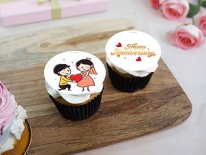 Special Anniversary Cupcake