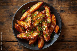 Honey Chilli Potato