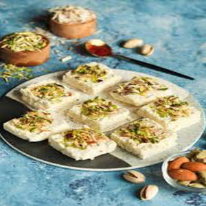 Badam Kalakand Burfi