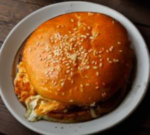 1 + chicken burger 1 + oreoshake