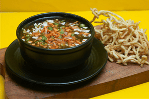 Manchow Soup + Noodles