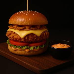 Dynamite Chicken Burger