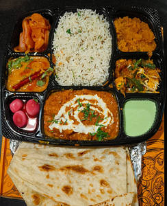 Theth Nonveg Thali With Naan