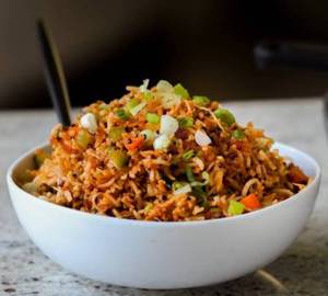 Egg Paneer Schezwan Fried Rice