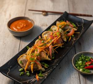 Nepali Kothey Chicken Momo
