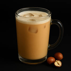Cold Hazelnut Latte