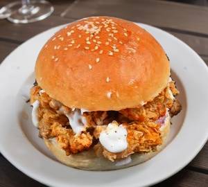Tandoori Fry Chicken burger
