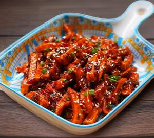 Honey chilli potato