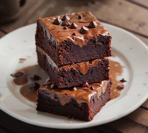 Chocolate chocochips brownie
