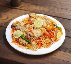 Moradabadi chicken biryani