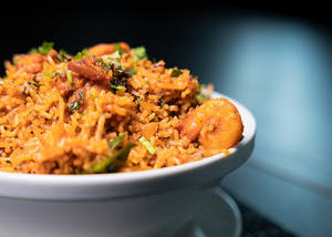 Prawns Fry Piece Biryani