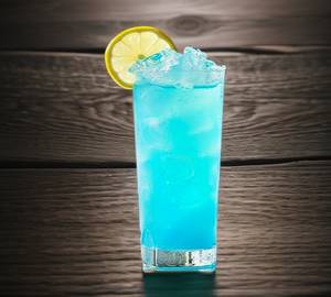 Blue Lagoon Mocktail