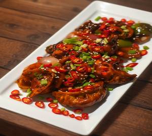 Super Hot Stir Fry Chicken Momo