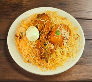 Chicken Biryani With Egg (1 Pc Chicken + 1 Egg)