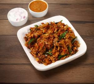 Egg kothu Parotta