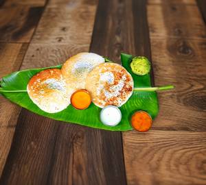 Sponge dosa (3 pieces)