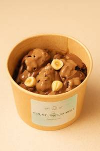 Milk hazelnut brownie tub