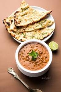 Dal makhani with butter naan